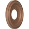 Ekena Millwork Traditional Thermoformed PVC Ceiling Medallion Fits Canopies up to 5 1/2-in., Aged Copper CMP10TRCAC - alternate 3